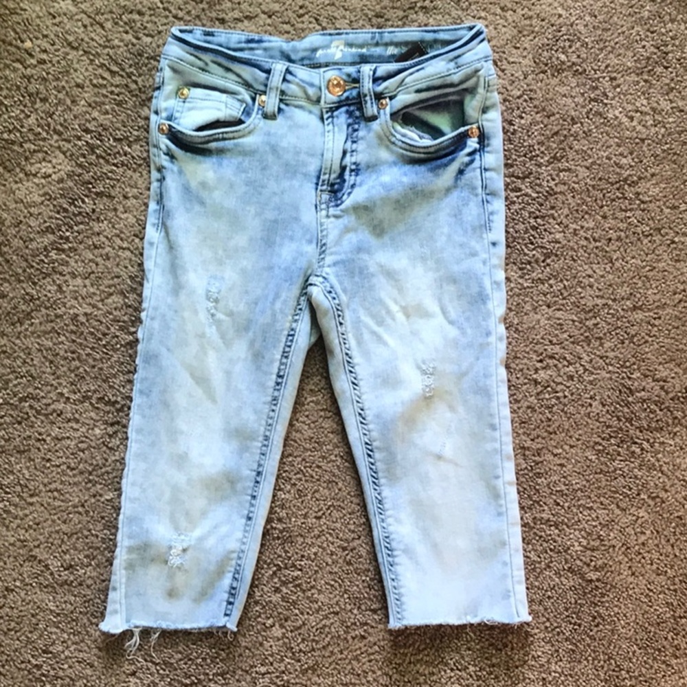 7even Jeans cut off shorts